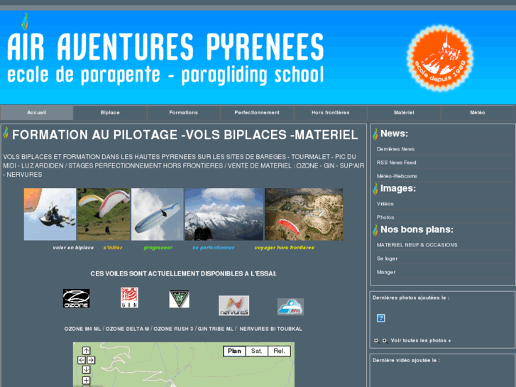 www.ecole-parapente-pyrenees.com