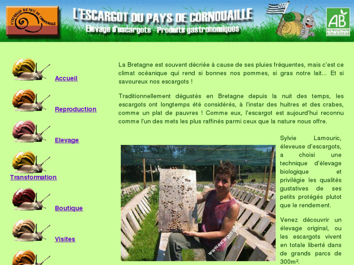 www.escargot-de-cornouaille.fr