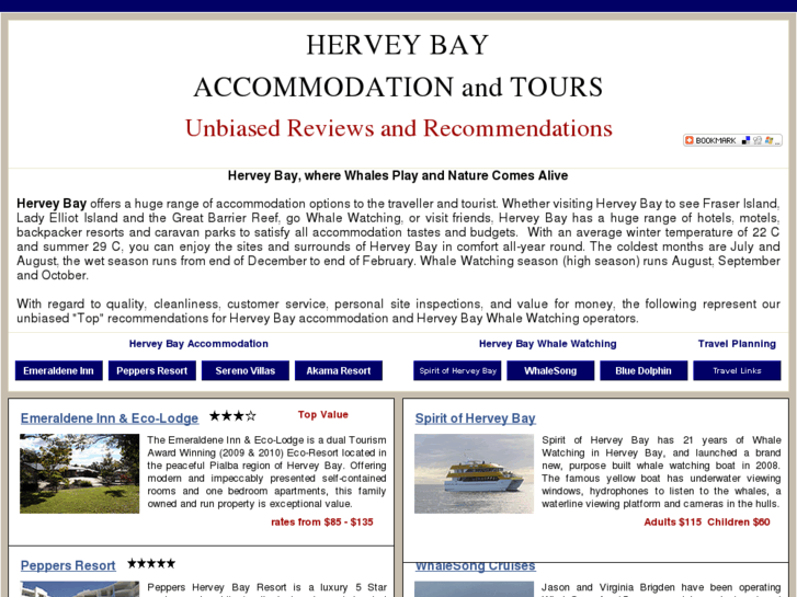 www.hervey-bay-accommodation.net.au