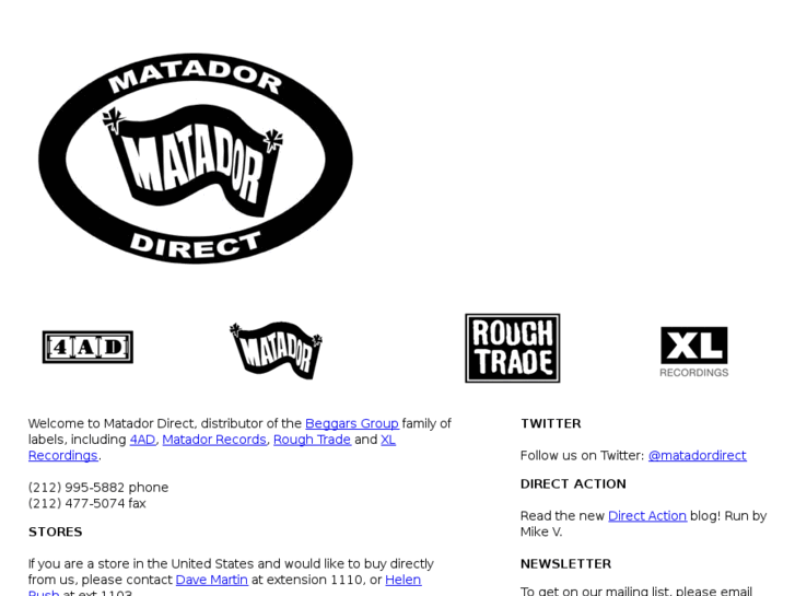 www.matadordirect.com