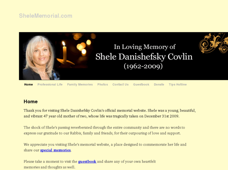 www.shelememorial.com