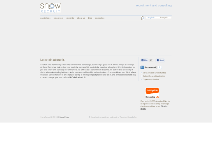 www.snowrecruit.com