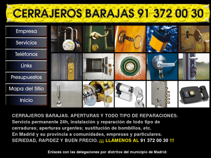 www.cerrajerosbarajas.com