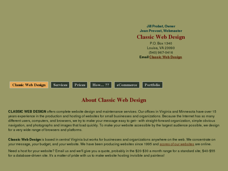 www.classicwebdesign.com