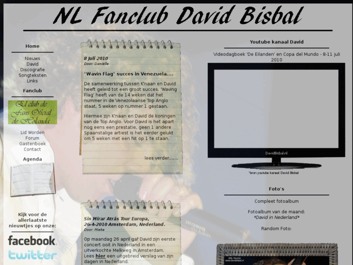 www.davidbisbal.nl