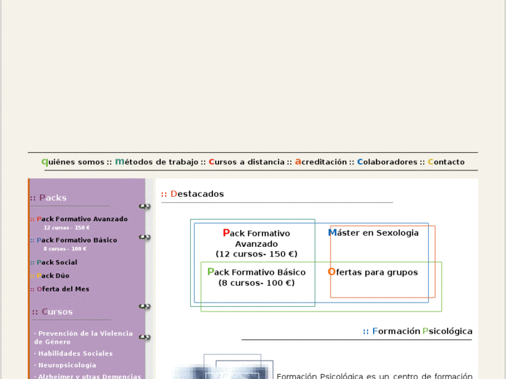 www.formacionpsicologica.es