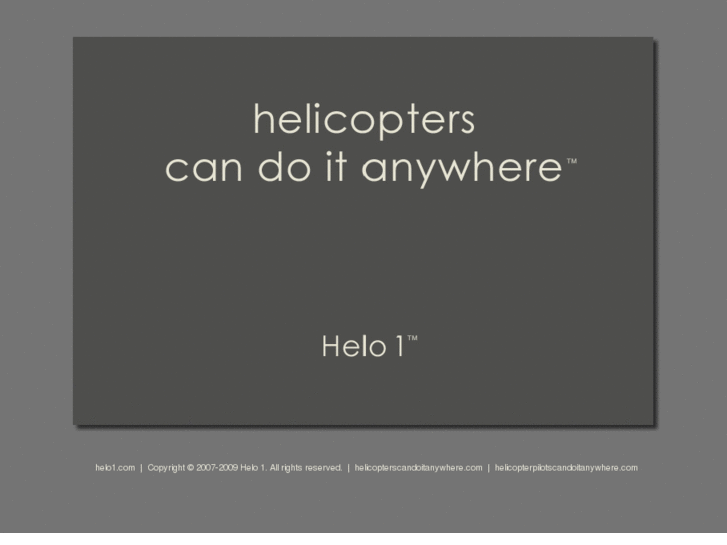 www.helicopterscandoitanywhere.com