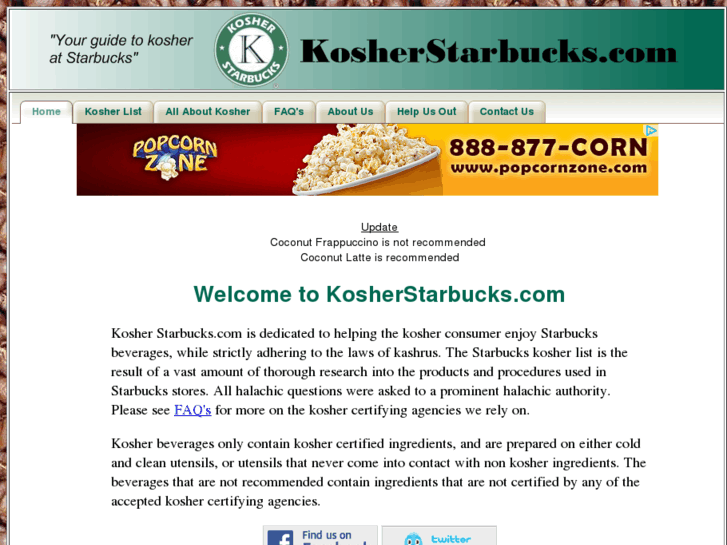 www.kosherstarbucks.com