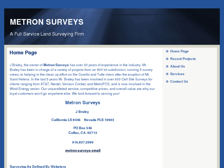 www.metronlandsurveys.com