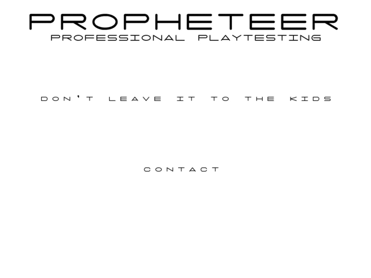 www.propheteer.com