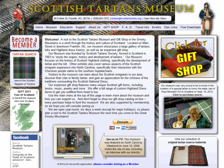 www.scottishtartans.org