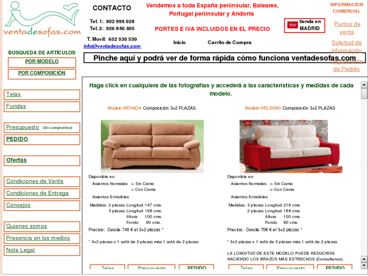 www.ventadesofas.com