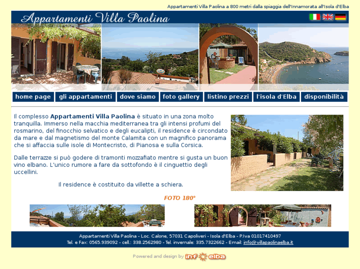 www.villapaolinaelba.com