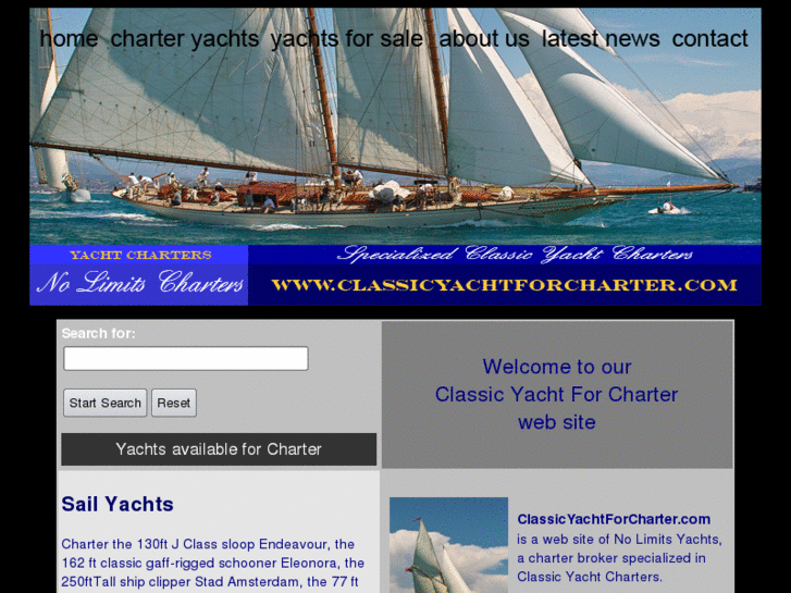 www.classicyachtforcharter.com