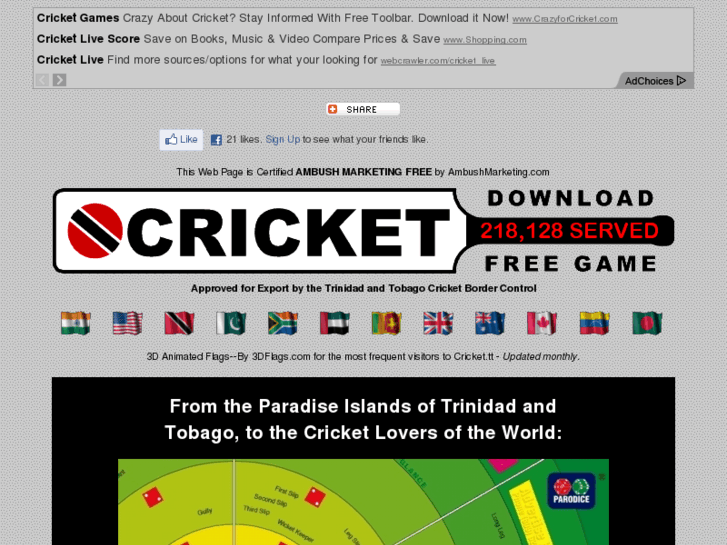 www.cricket.tt