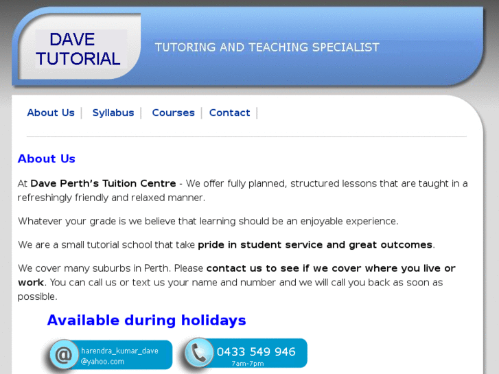 www.davetutorials.com