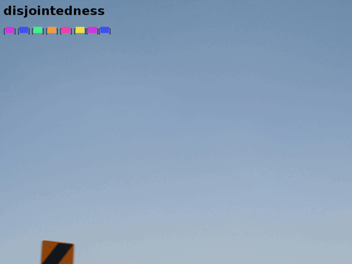 www.disjointedness.com