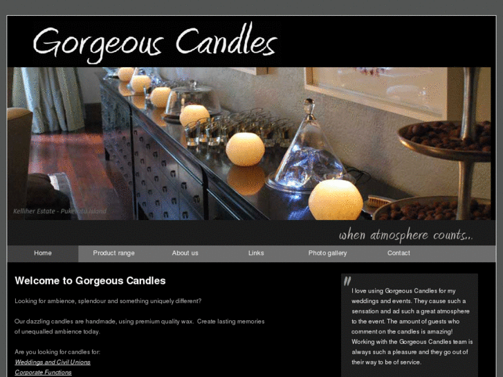 www.gorgeouscandles.com