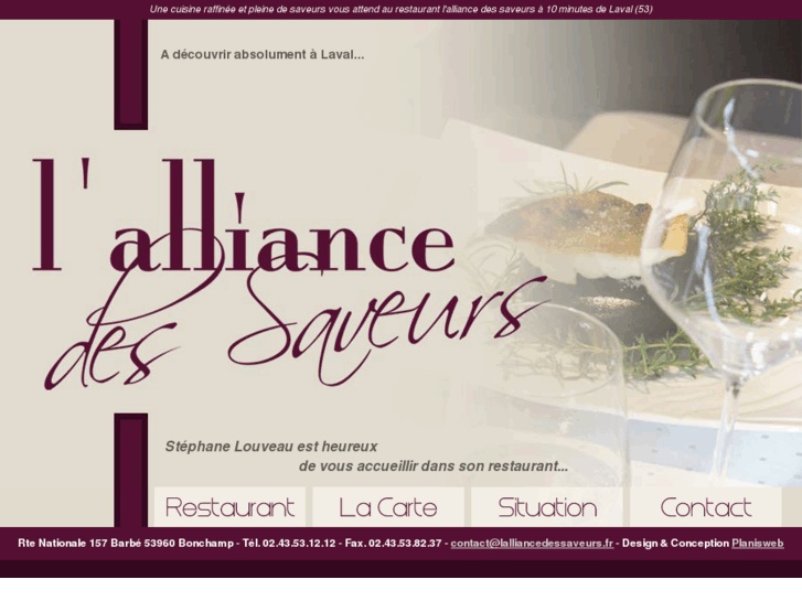 www.lalliancedessaveurs.com