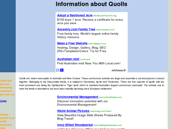 www.quollseekers.com