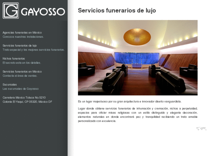 www.serviciosfunerariosdelujo.com