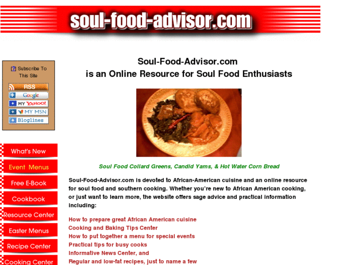 www.soul-food-advisor.com