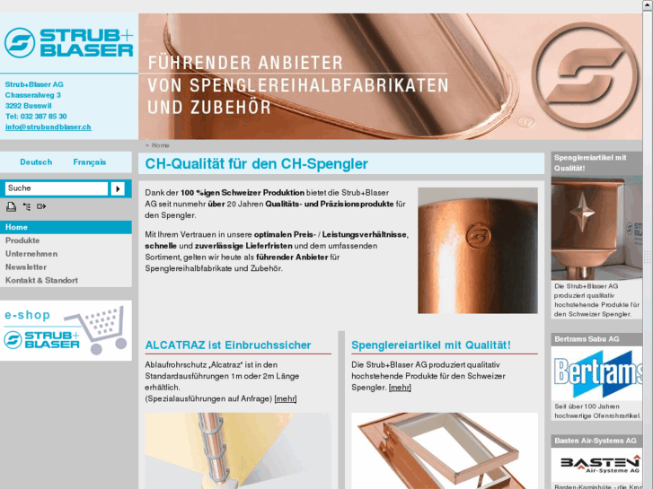 www.strubundblaser.ch