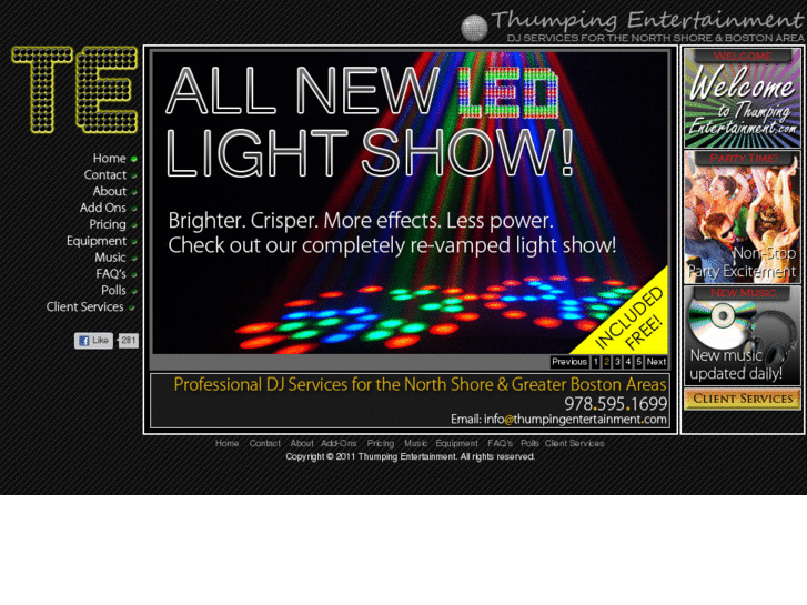www.thumpingentertainment.com