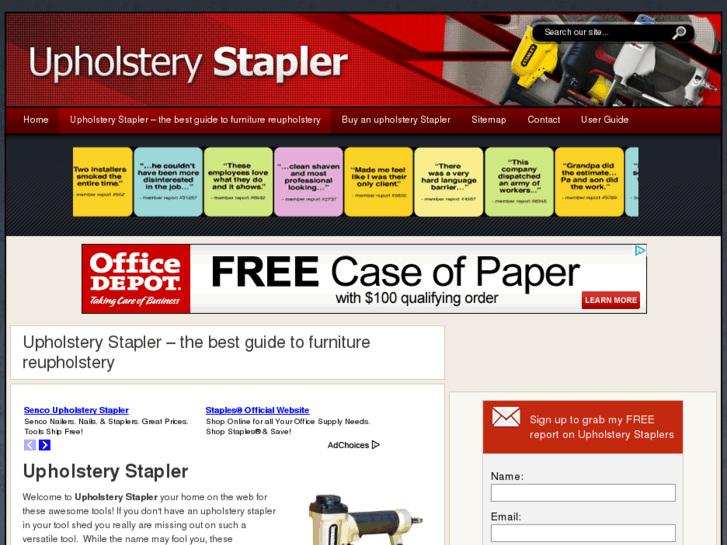 www.upholstery-stapler.com