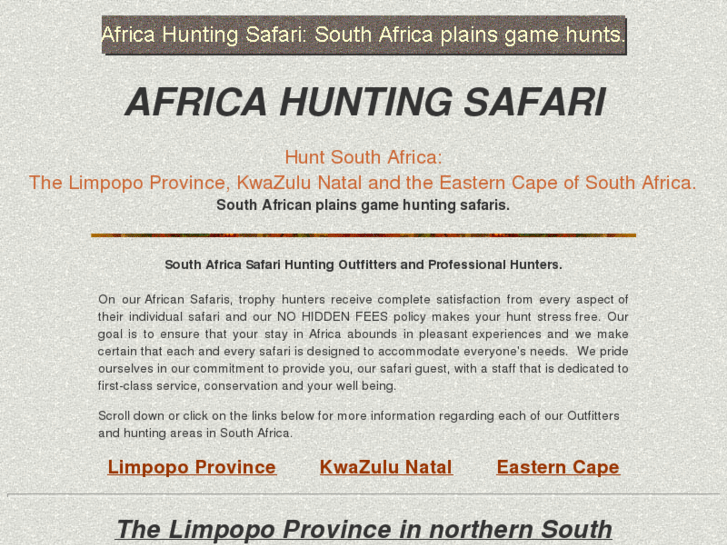 www.africahuntingsafari.com