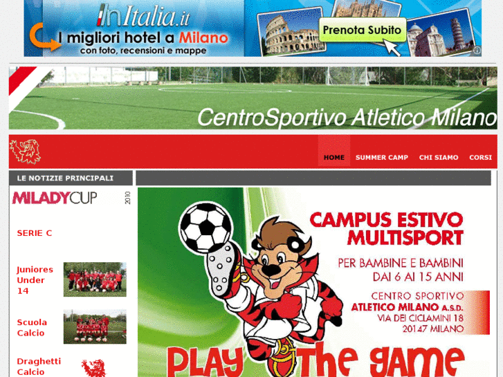 www.atleticomilano.net