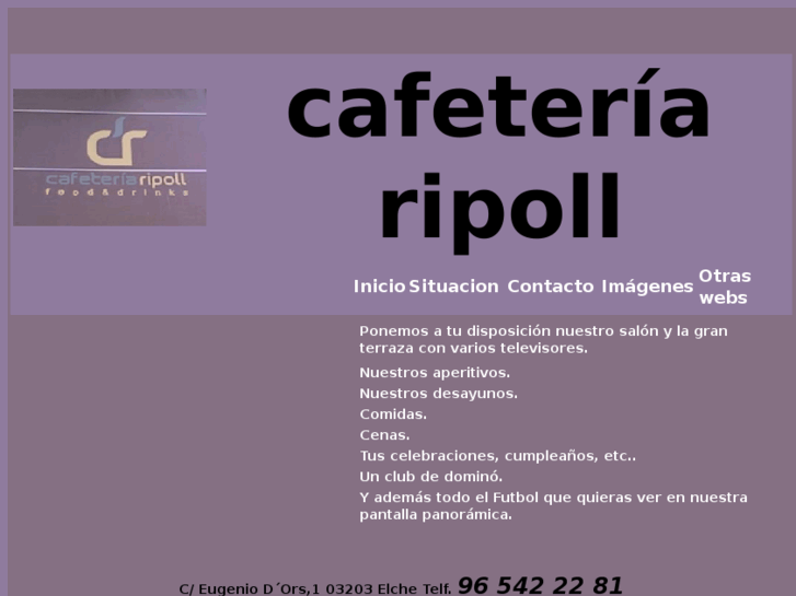 www.cafeteriaripoll.es