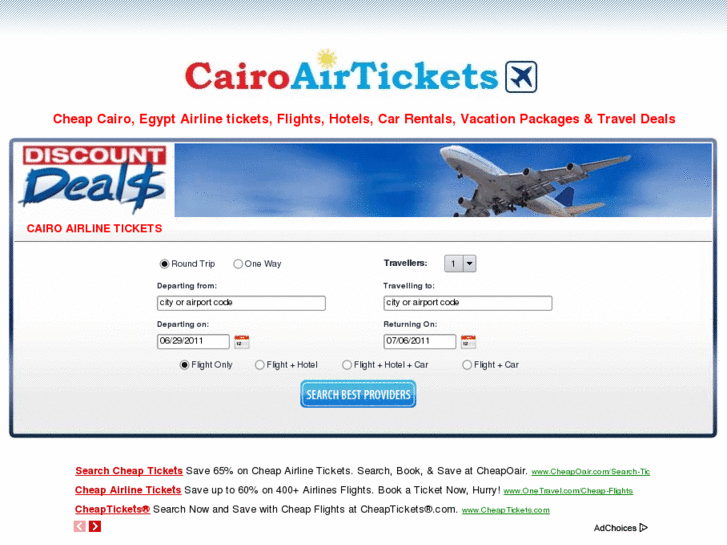 www.cairoairtickets.com