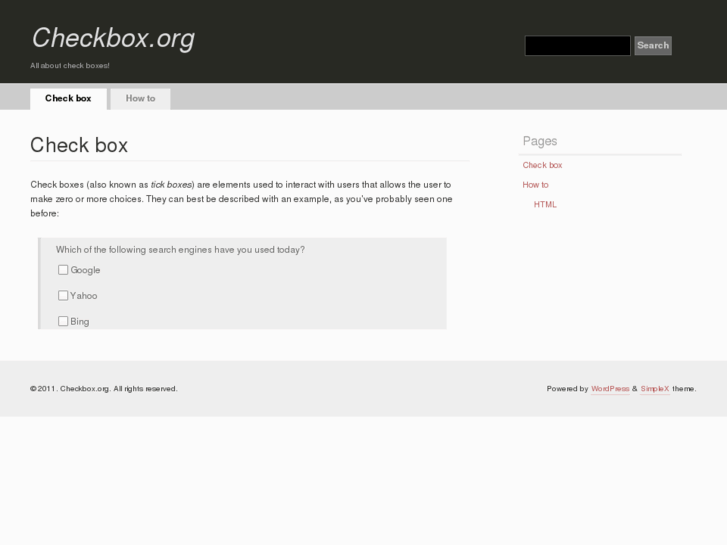 www.checkbox.org