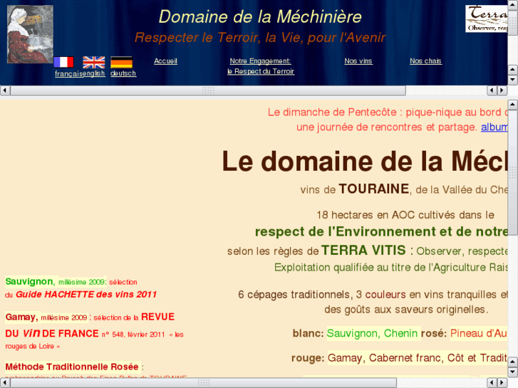 www.domaine-mechiniere.com