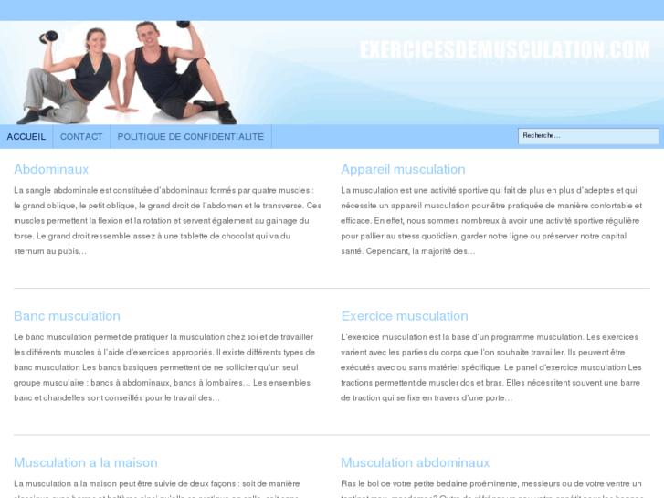 www.exercicesdemusculation.com