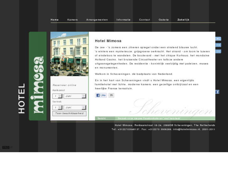 www.hotelmimosa.nl