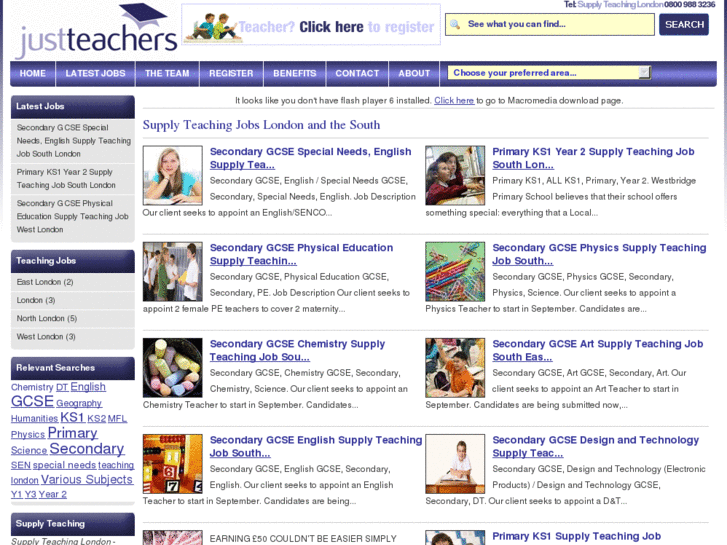 www.justlondonteachers.co.uk