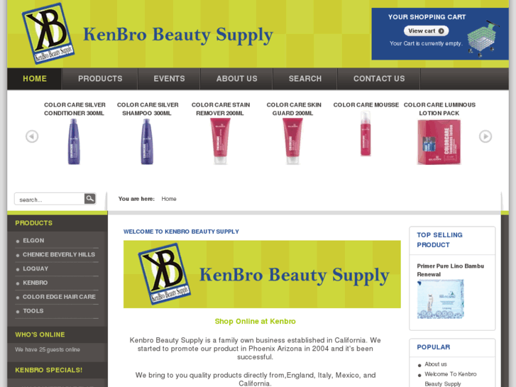 www.kenbrobeautysupply.com