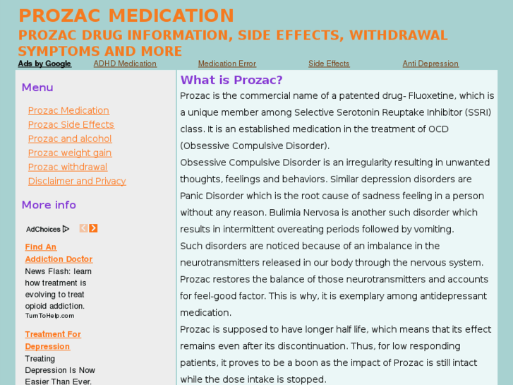 www.prozacmedication.com