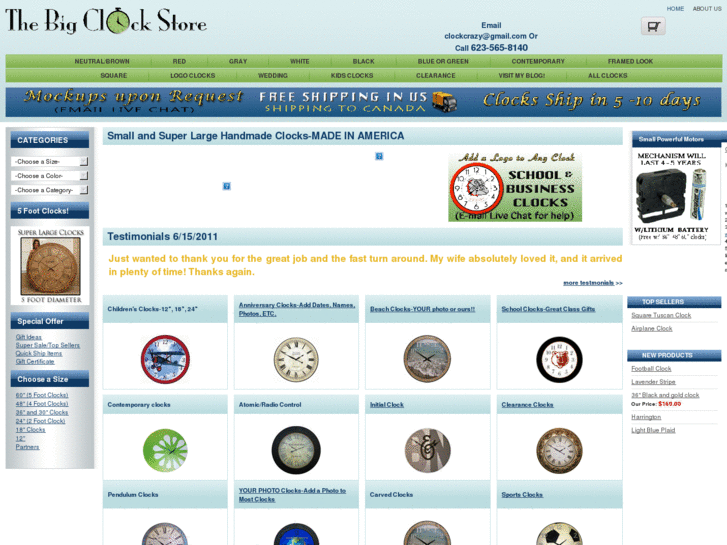 www.thebigclockstore.com