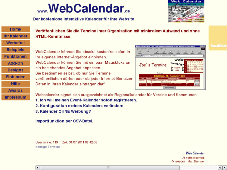 www.webcalendar.de