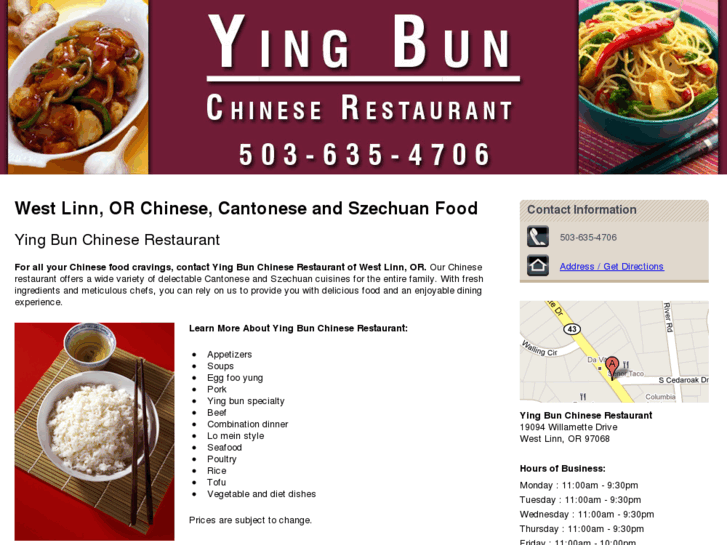 www.yingbunchineserestaurant.com