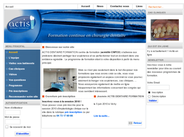 www.actis-dentaire-formation.com