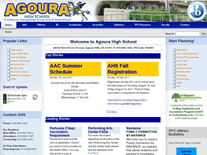 www.agourahighschool.net