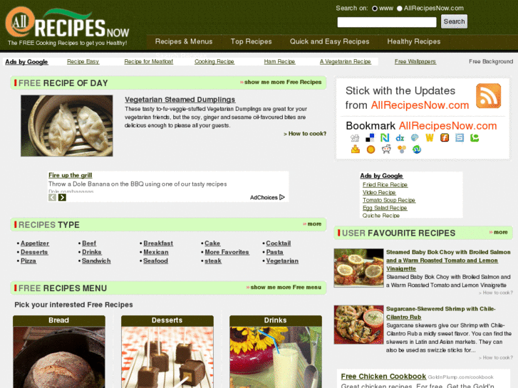 www.allrecipesnow.com