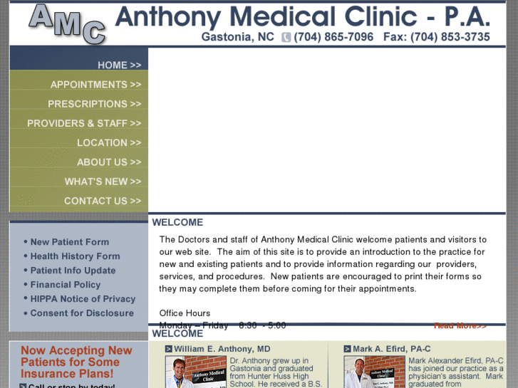 www.anthonymedicalclinic.com