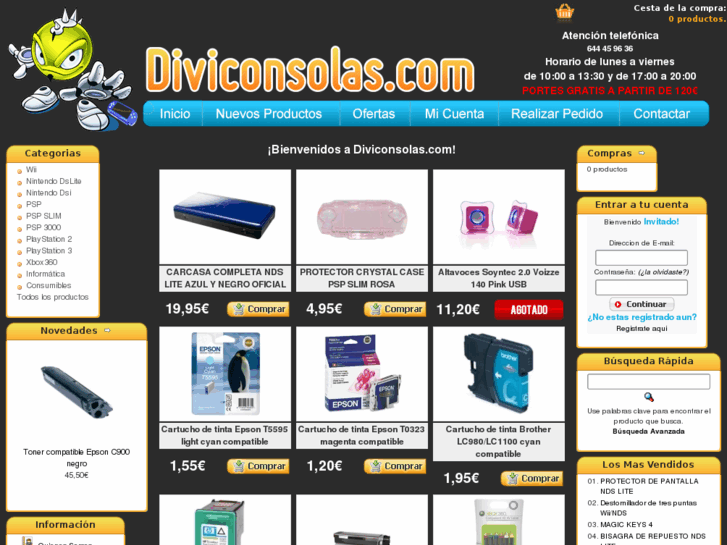 www.diviconsolas.com