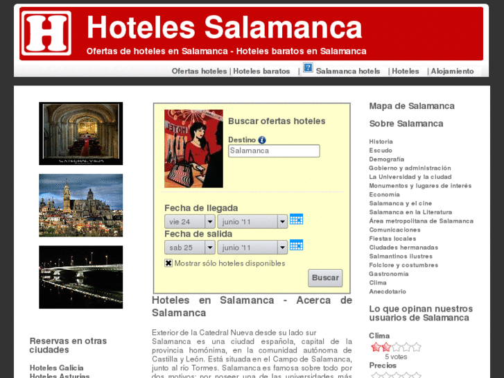 www.hotelessalamanca.org.es