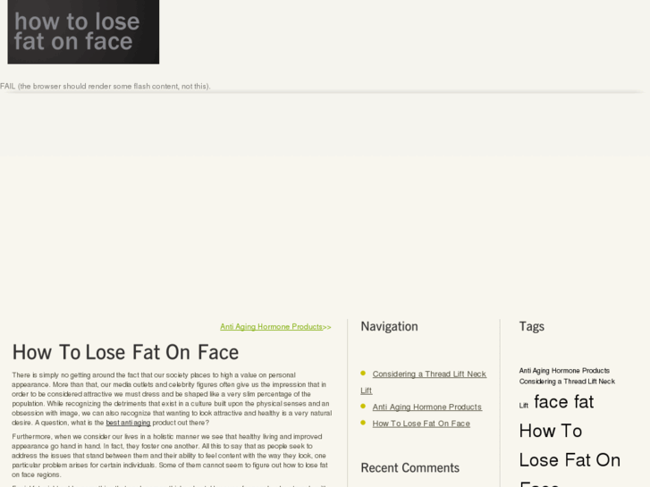 www.howtolosefatonface.com